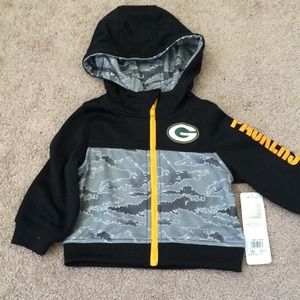 🌿12 month Greenbay packers zip up
